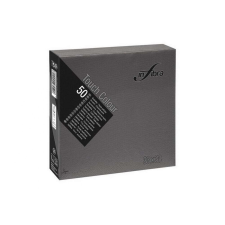 Infibra Szalvéta 33x33cm fekete 2 réteg 50 lap/csomag asztalterítő és szalvéta