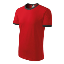 Infinity póló unisex piros S férfi póló