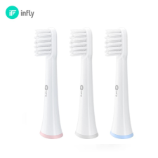 Infly P20C Elektromos Fogkefe Pótfej - Fehér (3db) (P20CBLHEADS3P) pótfej, penge