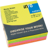 Info Notes Öntapadós jegyzettömb Info Notes 75x75 mm 320 lapos élénk vegyes színek