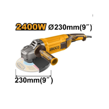 INGCO 2400W 230mm sarokcsiszoló sarokcsiszoló