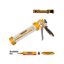 INGCO Kittkinyomó pisztoly 230 mm zárt alu kőműves és burkoló szerszám