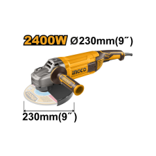 INGCO Sarokcsiszoló 230 mm 2400 W (AG24008E) sarokcsiszoló
