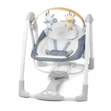 Ingenuity Átalakítható hinta dallamokkal Swing 'n Go Chambray 0hó+ 9kg-ig babahinta