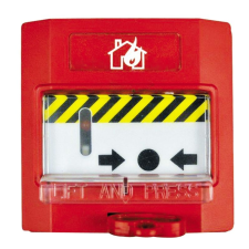 INIM IMT-EC0010 Visszaállítható címezhető kézi jelzésadó piros biztonságtechnikai eszköz