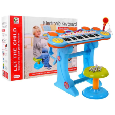 Inlea4Fun Elektronikus játék zongora Inlea4Fun LET THE CHILD - kék játékhangszer