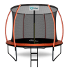 INLEA ULTIMATE Jump Trambulin belső védőhálóval 305 cm - narancssárga