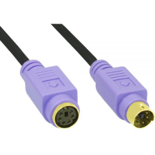 Inline 13342W PS/2 kábel 2 M Fekete (13342W) kábel és adapter
