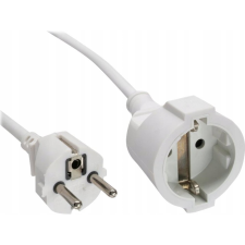 Inline 16400W tápkábel Fehér 1 M CEE7/7 (16400W) kábel és adapter