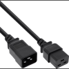 Inline 16641E tápkábel Fekete 3 M C19 csatlakozó C20 csatlakozó (16641E)