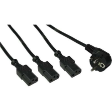 Inline 16653B tápkábel Fekete 1,8 M (16653B) kábel és adapter