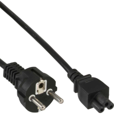 Inline 16656T tápkábel Fekete 0,3 M F típusú hálózati csatlakozó (16656T) kábel és adapter