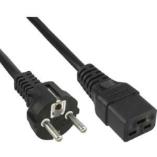 Inline 16658E Fekete 1,5 M F típusú hálózati csatlakozó IEC C19 (16658E) kábel és adapter