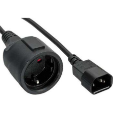 Inline 16659A tápkábel Fekete 1 M (16659A) kábel és adapter