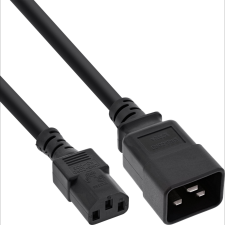 Inline 16659E tápkábel Fekete 3 M C13 csatlakozó C20 csatlakozó (16659E) kábel és adapter