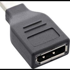 Inline 17196B csatlakozókártya/illesztő DisplayPort (17196B) kábel és adapter