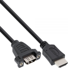 Inline 17500B HDMI kábel 0,6 M HDMI A-típus (Standard) Fekete (17500B) kábel és adapter