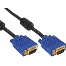 Inline 17805S VGA kábel 0,5 M VGA (D-Sub) Fekete (17805S) kábel és adapter