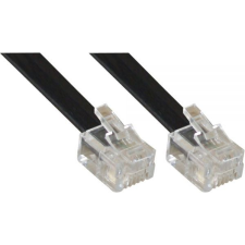 Inline 18848 telefonkábel 1 M Fekete (18848) kábel és adapter