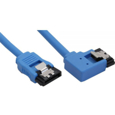 Inline 27705L SATA kábel 0,5 M Kék (27705L) kábel és adapter