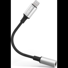Inline 31440 mobiltelefon kábel Fekete, Ezüst 0,1 M 3.5mm Lightning (31440) kábel és adapter