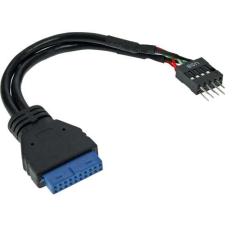 Inline 33446I USB kábel 0,15 M Fekete (33446I) kábel és adapter