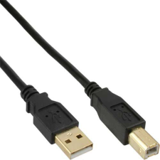 Inline 34555S USB kábel 5 M USB A USB B Fekete (34555S) kábel és adapter