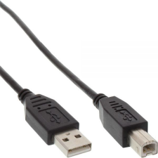 Inline 34555X USB kábel 5 M USB A USB B Fekete (34555X) kábel és adapter