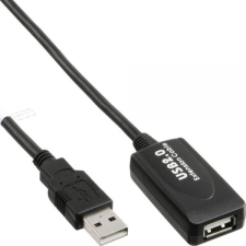 Inline 34611I USB kábel 10 M USB A Fekete (34611I) kábel és adapter