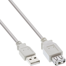 Inline 34618X USB kábel 1,8 M Bézs (34618X) kábel és adapter