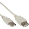 Inline 34650X USB kábel USB 2.0 0,5 M USB A Bézs (34650X)