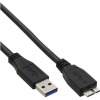 Inline 35450 USB kábel 5 M USB A Micro-USB B Fekete (35450)
