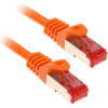Inline 4043718036479 hálózati kábel Narancssárga 0,5 M Cat6 S/FTP (S-STP) (76450O)