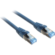 Inline 4043718088744 hálózati kábel Kék 5 M Cat6a S/FTP (S-STP) (76805B) kábel és adapter