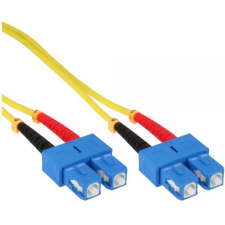 Inline 4043718096244 InfiniBand és száloptikai kábel 15 M SC Kék, Sárga (82925D) kábel és adapter