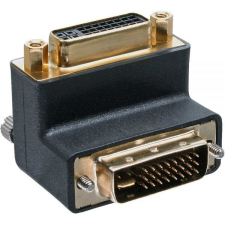 Inline 4043718181544 csatlakozó átlakító DVI-I 24+5 Fekete (17781W) kábel és adapter