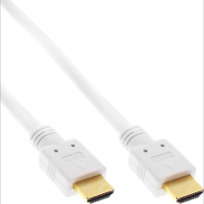 Inline 4043718215140 HDMI kábel 1 M HDMI A-típus (Standard) Fehér (17501W) kábel és adapter