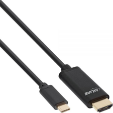 Inline 64112 video átalakító kábel 2 M USB C-típus HDMI Fekete (64112) kábel és adapter
