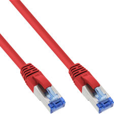 Inline 76800R Vörös 10 M Cat6a S/FTP (S-STP) kábel és adapter