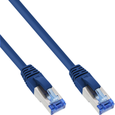 Inline 76811B Kék 1 M Cat6a S/FTP (S-STP) kábel és adapter