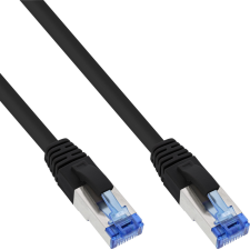 Inline 76814S Fekete 1,5 M Cat6a S/FTP (S-STP) kábel és adapter