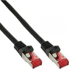 Inline 76911S hálózati kábel Fekete 1 M Cat6 S/FTP (S-STP) (76911S) kábel és adapter