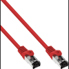 Inline 78800R hálózati kábel Vörös 10 M Cat8.1 S/FTP (S-STP) (78800R)