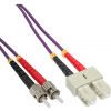 Inline 82503P InfiniBand és száloptikai kábel 3 M 2x SC 2x ST Lila (82503P)