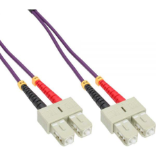 Inline 83501P InfiniBand és száloptikai kábel 1 M Lila (83501P) kábel és adapter