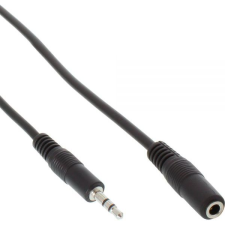 Inline 99931 audio kábel 2 M 3.5mm Fekete (99931) kábel és adapter