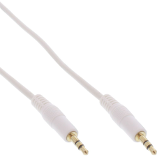 Inline 99938W audio kábel 3 M 3.5mm Fehér (99938W) kábel és adapter