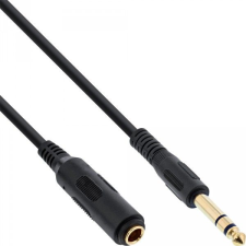 Inline 99973 audio kábel 3 M 6.35mm Fekete (99973) kábel és adapter