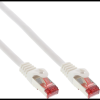 Inline B-76450W hálózati kábel Fehér 0,5 M Cat6 S/FTP (S-STP) (B-76450W)