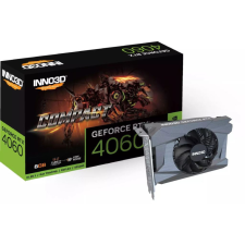 INNO3D GeForce RTX 4060 8GB Compact videokártya (N40601-08D6-173050N) videókártya